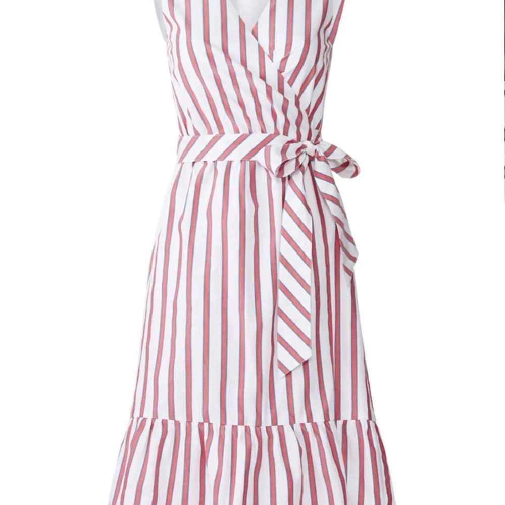 draper james dress stripe tank wrap dress - image 8