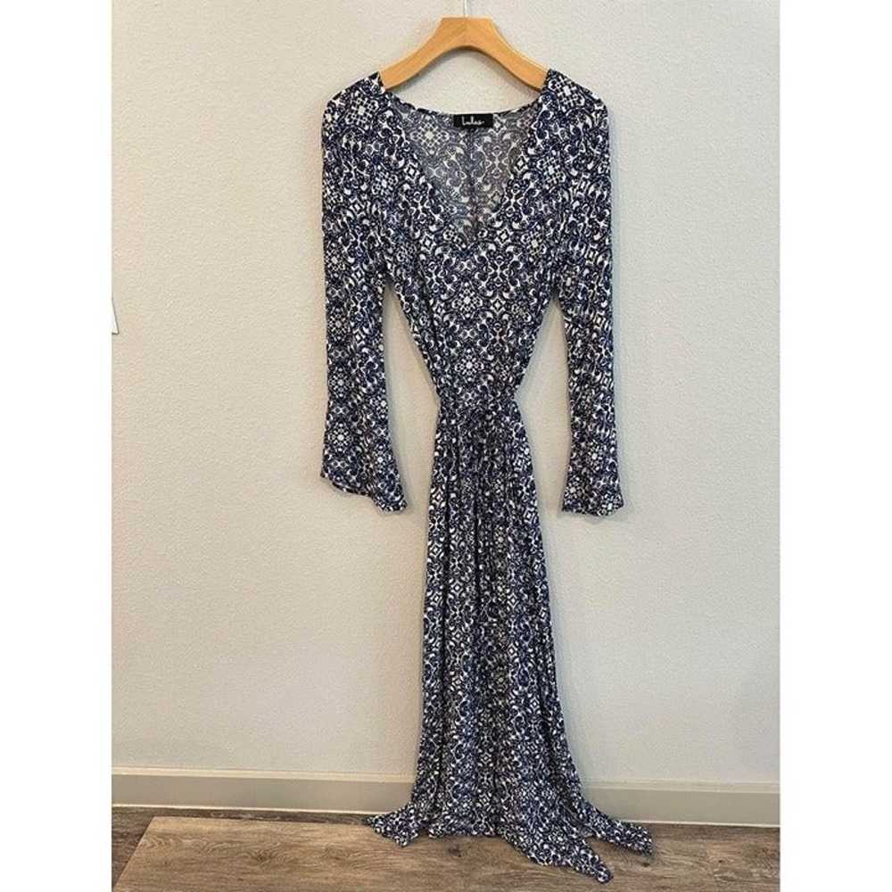 Lulu's Mandala Daydream Longsleeve Woven Dress Sz… - image 3