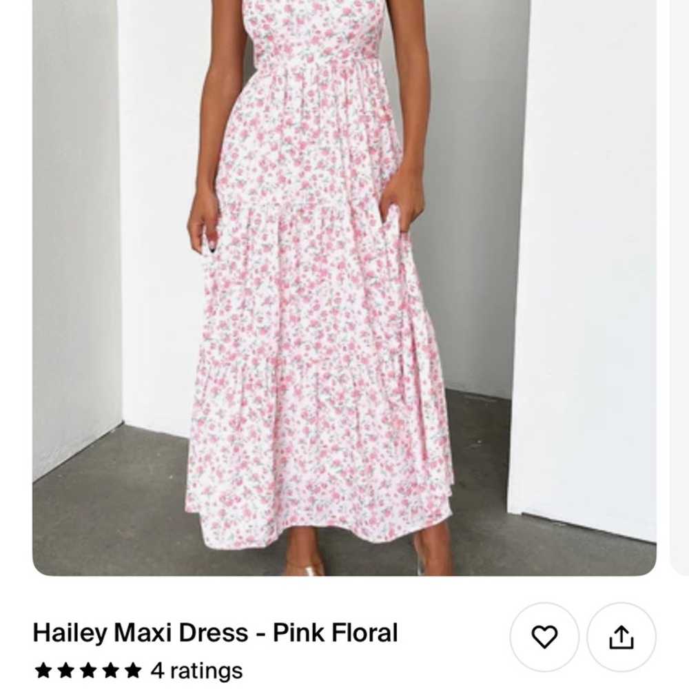 That’s So Fetch Hailey Maxi Dress - Pink Floral - image 1