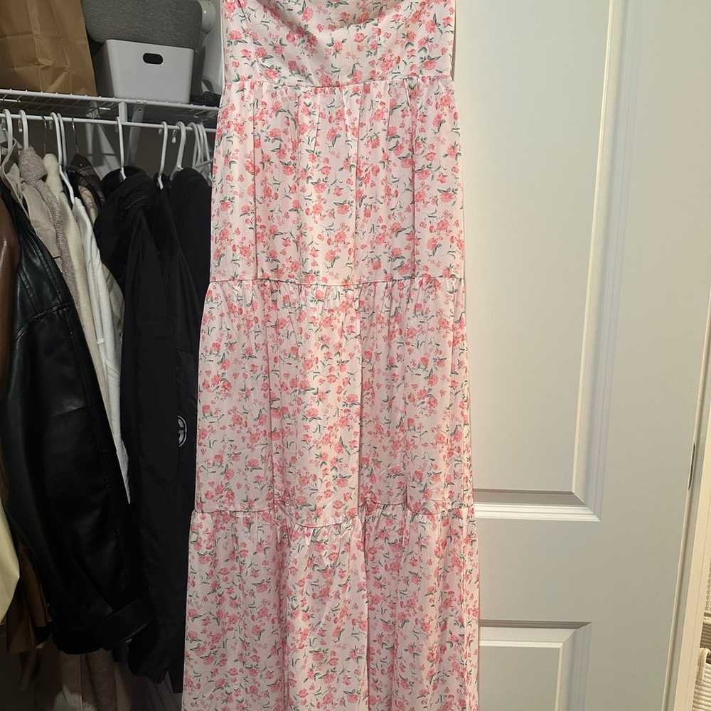 That’s So Fetch Hailey Maxi Dress - Pink Floral - image 2