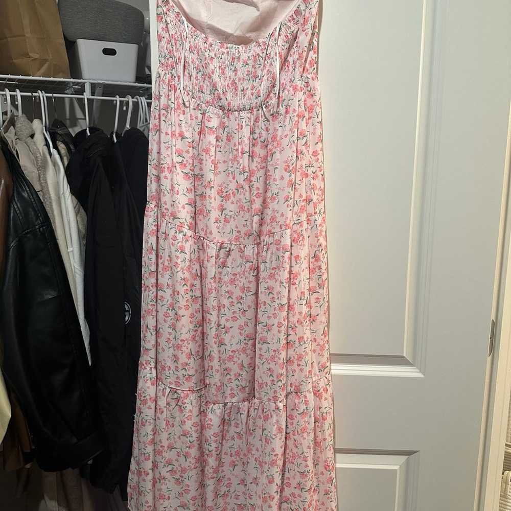 That’s So Fetch Hailey Maxi Dress - Pink Floral - image 3