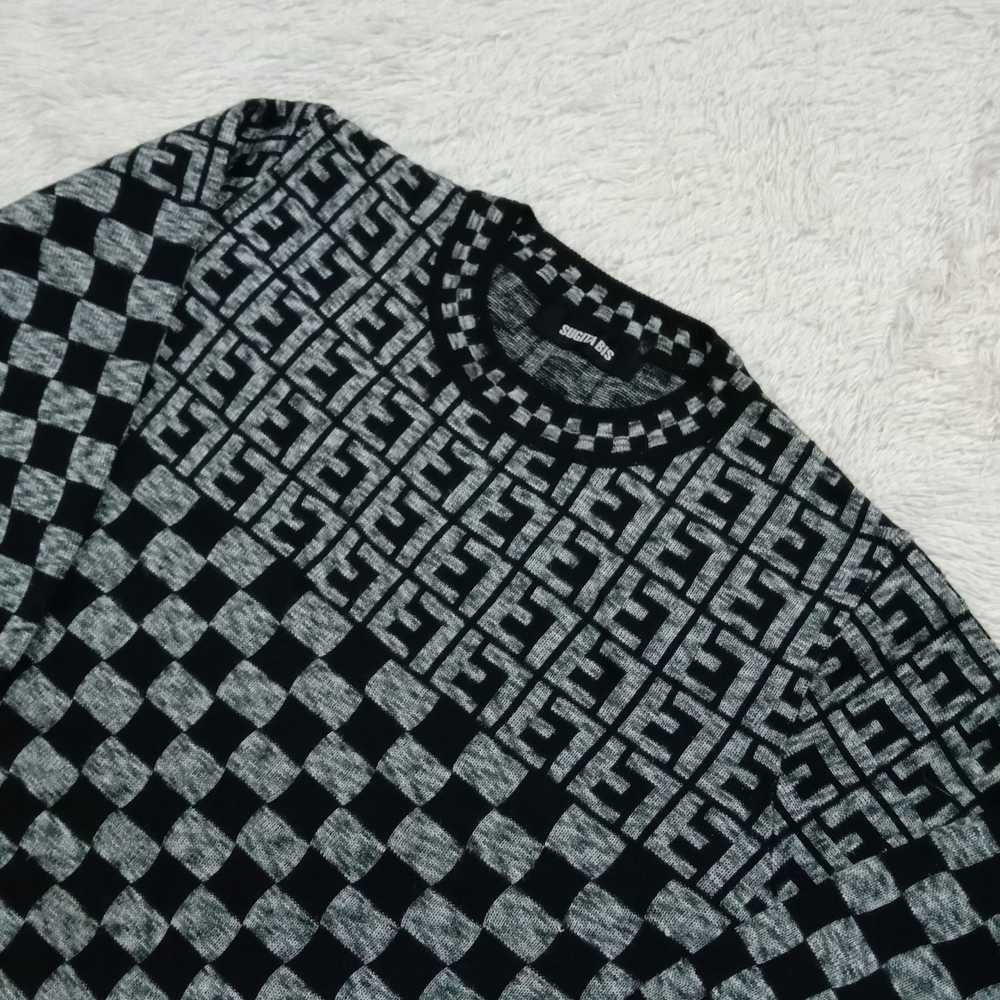 Archival Clothing × Coloured Cable Knit Sweater ×… - image 3