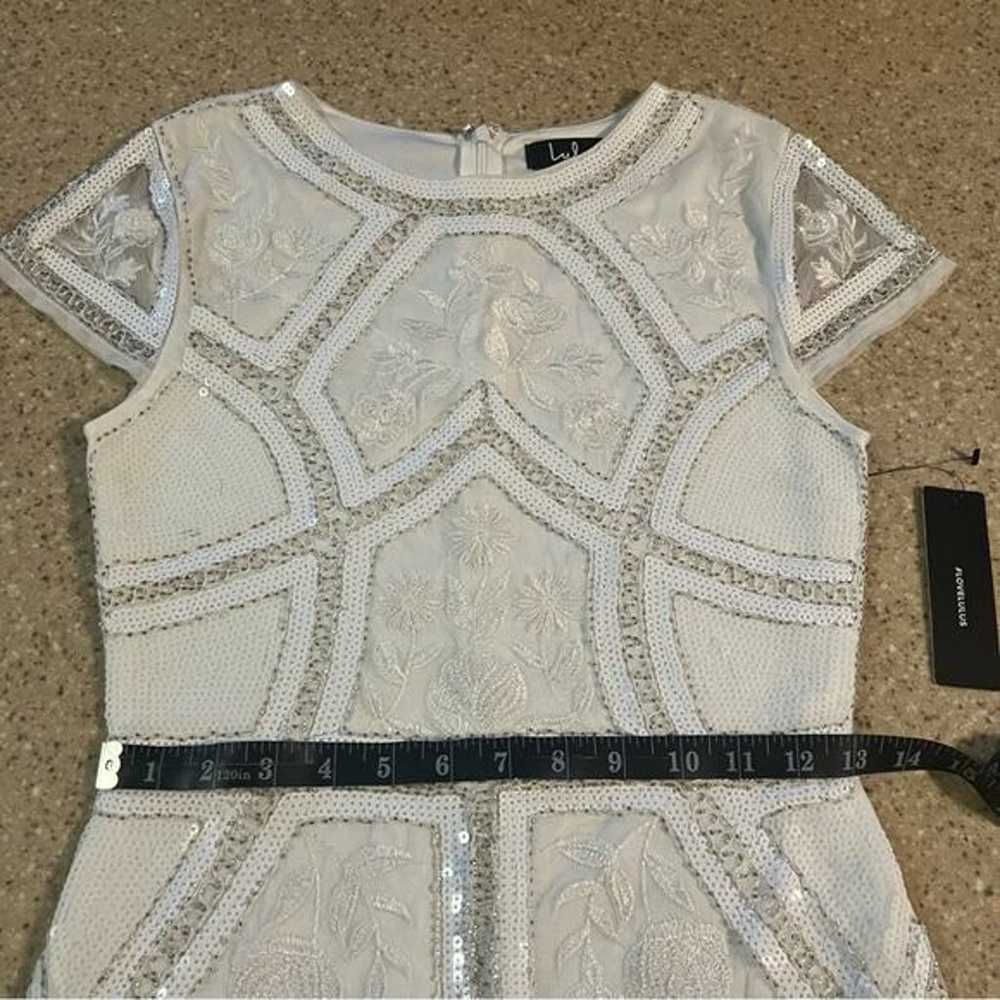 NWOT Lulus Spread Your Shine White Sequin Embroid… - image 2