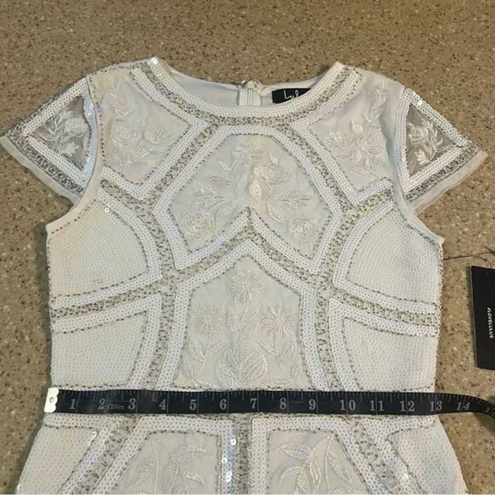 NWOT Lulus Spread Your Shine White Sequin Embroid… - image 5