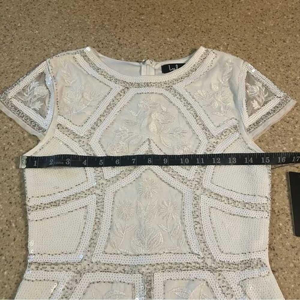 NWOT Lulus Spread Your Shine White Sequin Embroid… - image 9