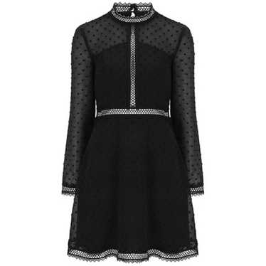 Bardot Black Lace Dress