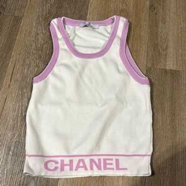 White chanel tank - Gem