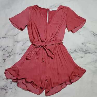 ASTR The Label Pink Romper - image 1