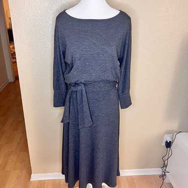 Michael Stars Gray Waist Tie Dress Women Size Smal