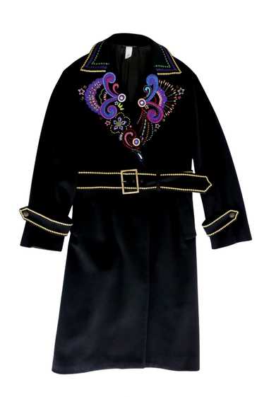 Gianni Versace 2002 Embroidered Coat - image 1