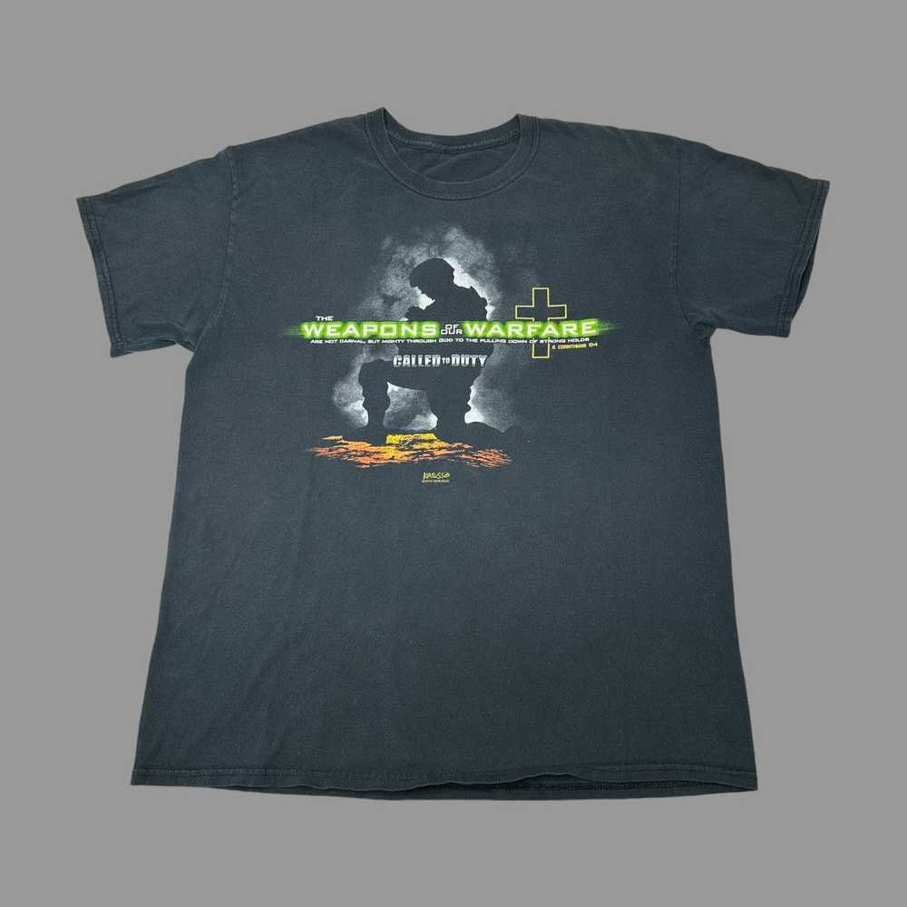 Vintage Vintage Y2K call of duty Jesus T-shirt - image 1