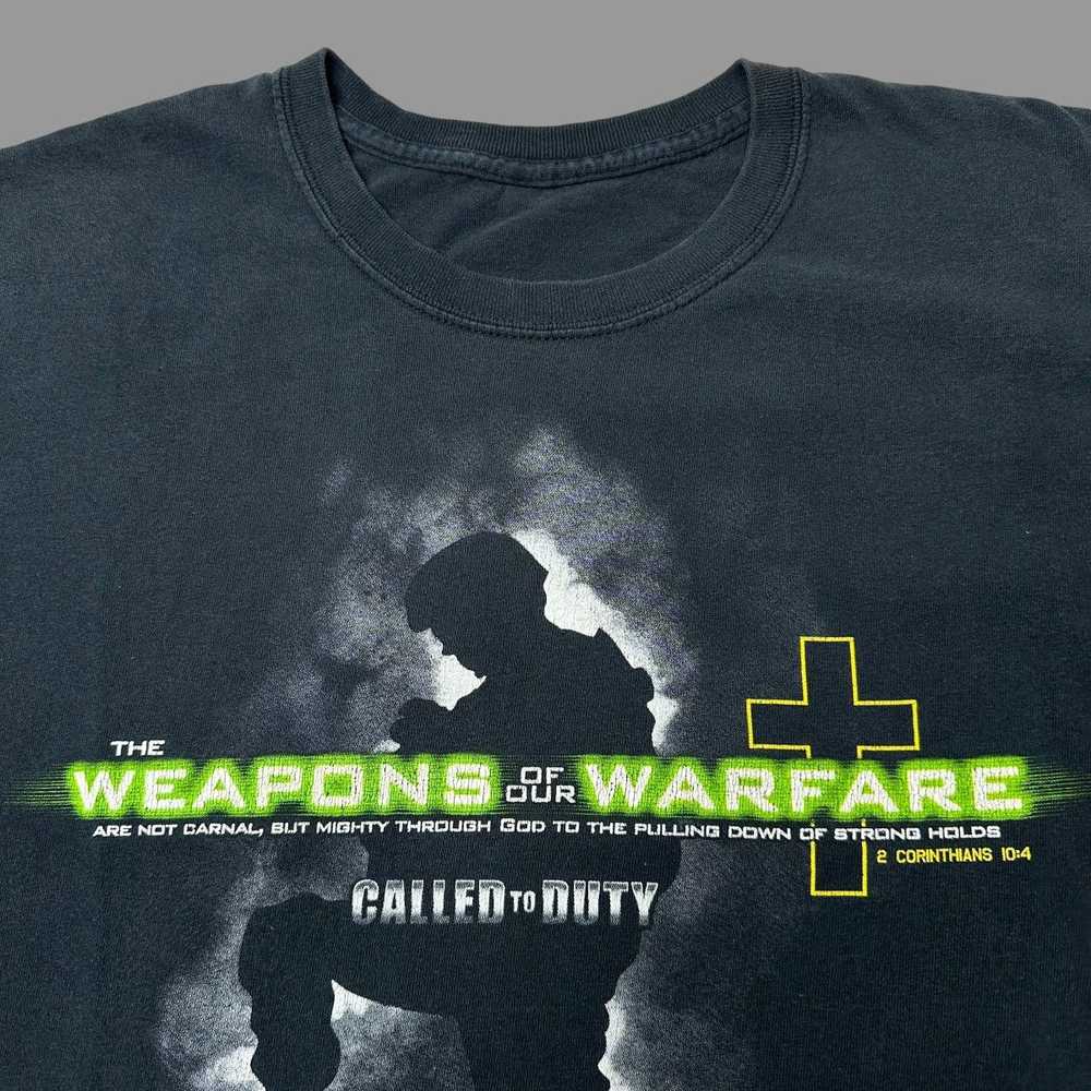 Vintage Vintage Y2K call of duty Jesus T-shirt - image 3