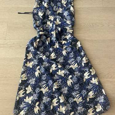 Ralph Lauren Black Label Floral Faux Wrap Sheath … - image 1