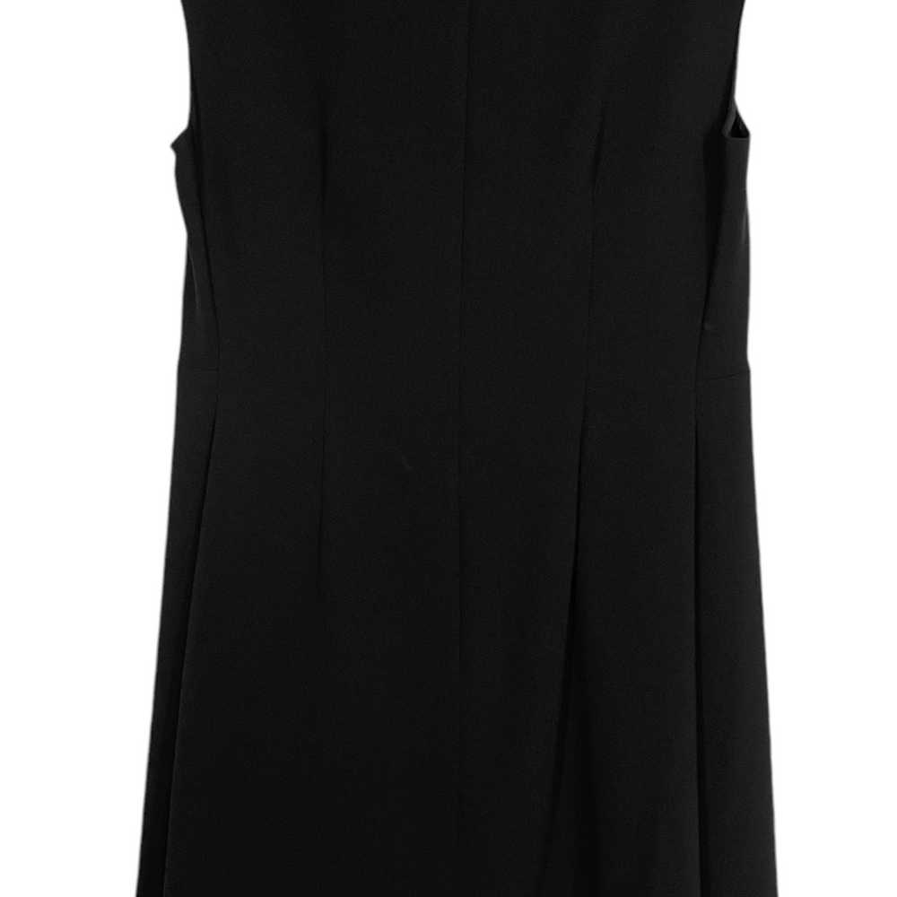 Theory Pleated Cap Sleeve Classic Crepe Dress A-L… - image 9