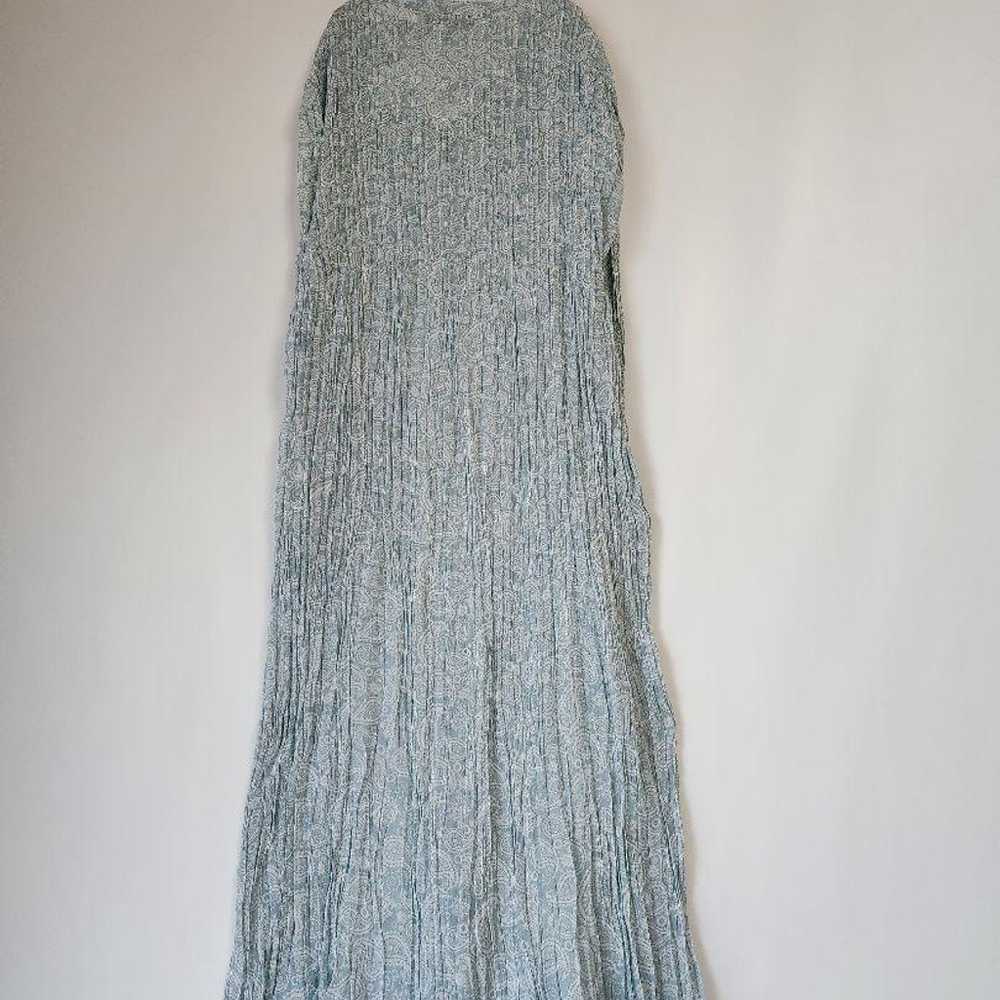 [Tagged] ZARA Pleated Dress Gown Sheer Dress Pais… - image 2