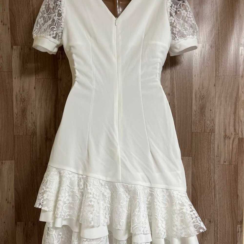 Beautiful Line Korean Dress * Girly Frill Short S… - image 7