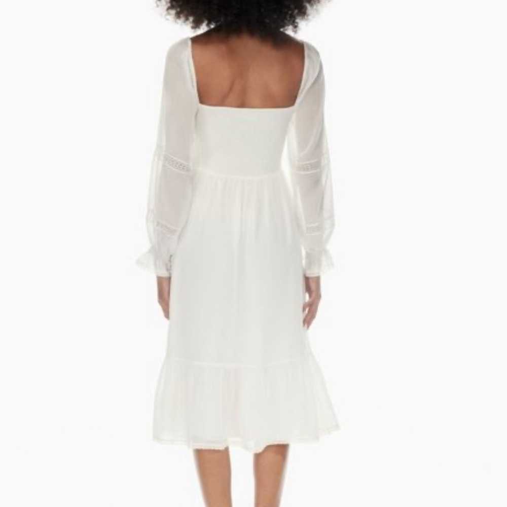 Aritzia Wilfred Grace White Midi Dress - image 2