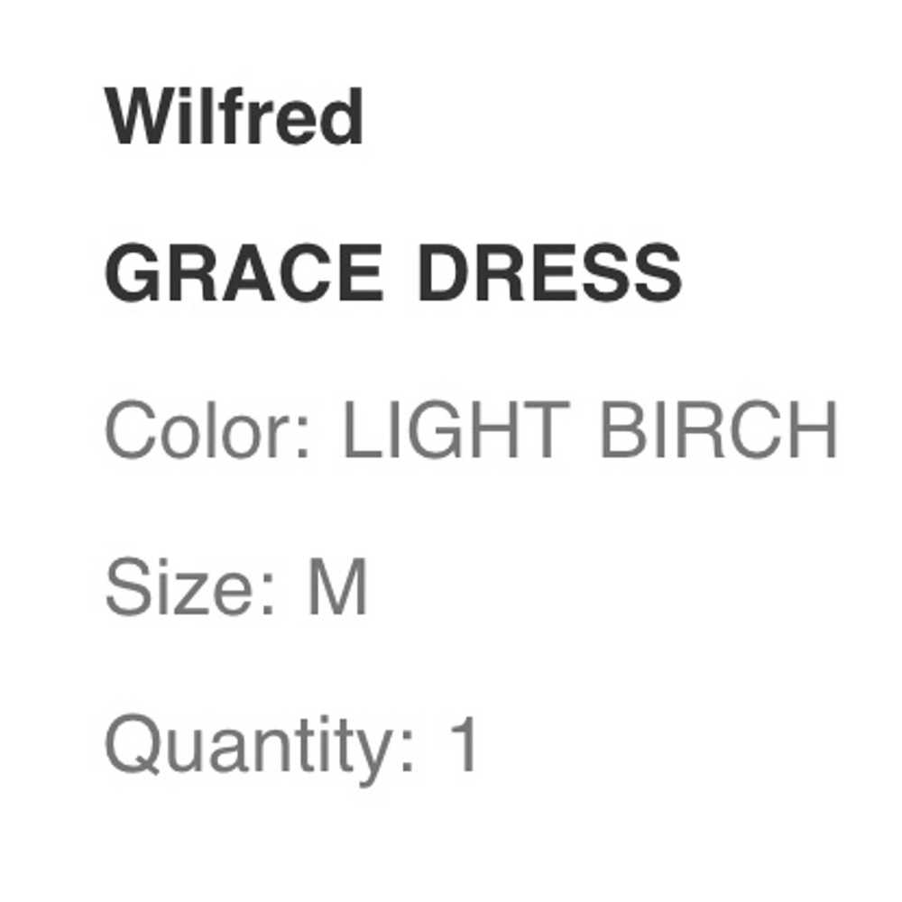 Aritzia Wilfred Grace White Midi Dress - image 3