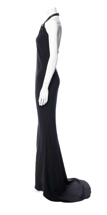 2001 S/S Christian Dior Black Evening Gown