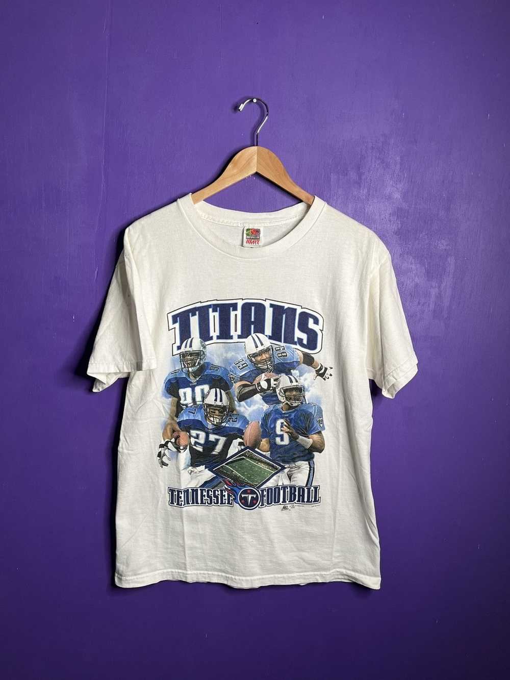 NFL × Vintage Vintage 2001 Tennessee titans playe… - image 1