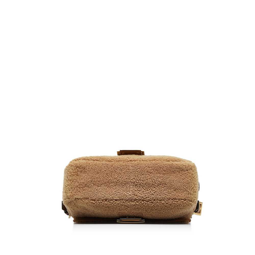 Product Details Fendi Beige Multi Shearling Bague… - image 4