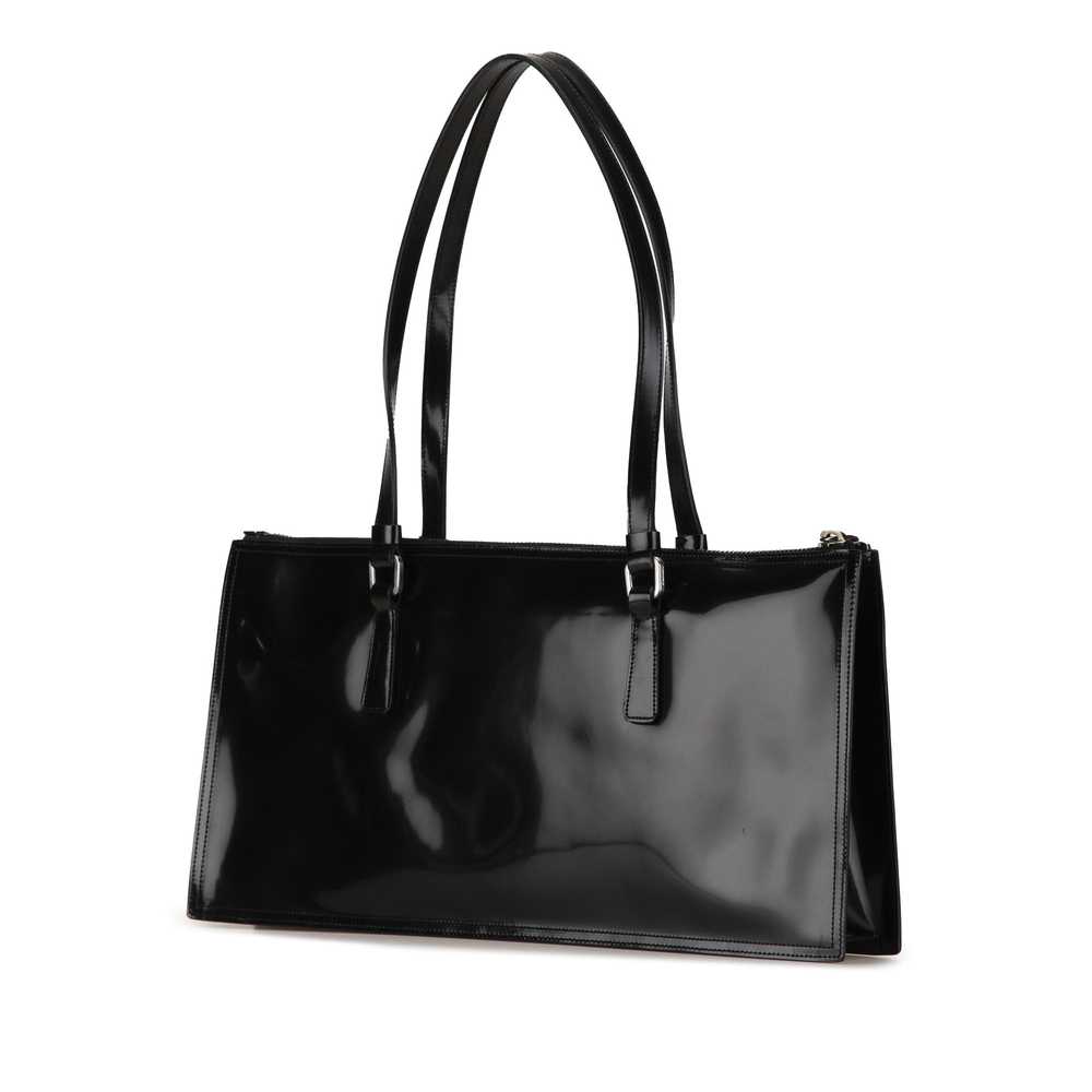 Product Details Prada Black Spazzolato East West … - image 2