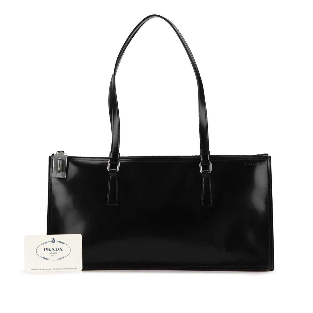 Product Details Prada Black Spazzolato East West … - image 8