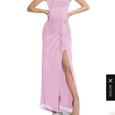 Azazie Candy Pink Bridesmaid Dress