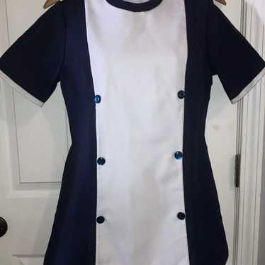 Vintage Snowhite ILGWU 36 Regular Uniform Dress -… - image 1