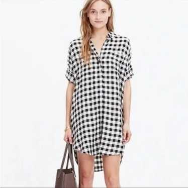 Madewell Courier Shirtdress In Buffalo Check Plaid - image 1