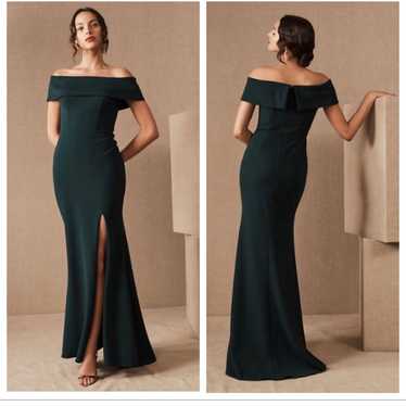 BHLDN Delice off the shoulder maxi dress