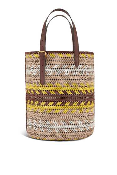 Anya Hindmarch Neeson Zig Zag Cylinder Tote