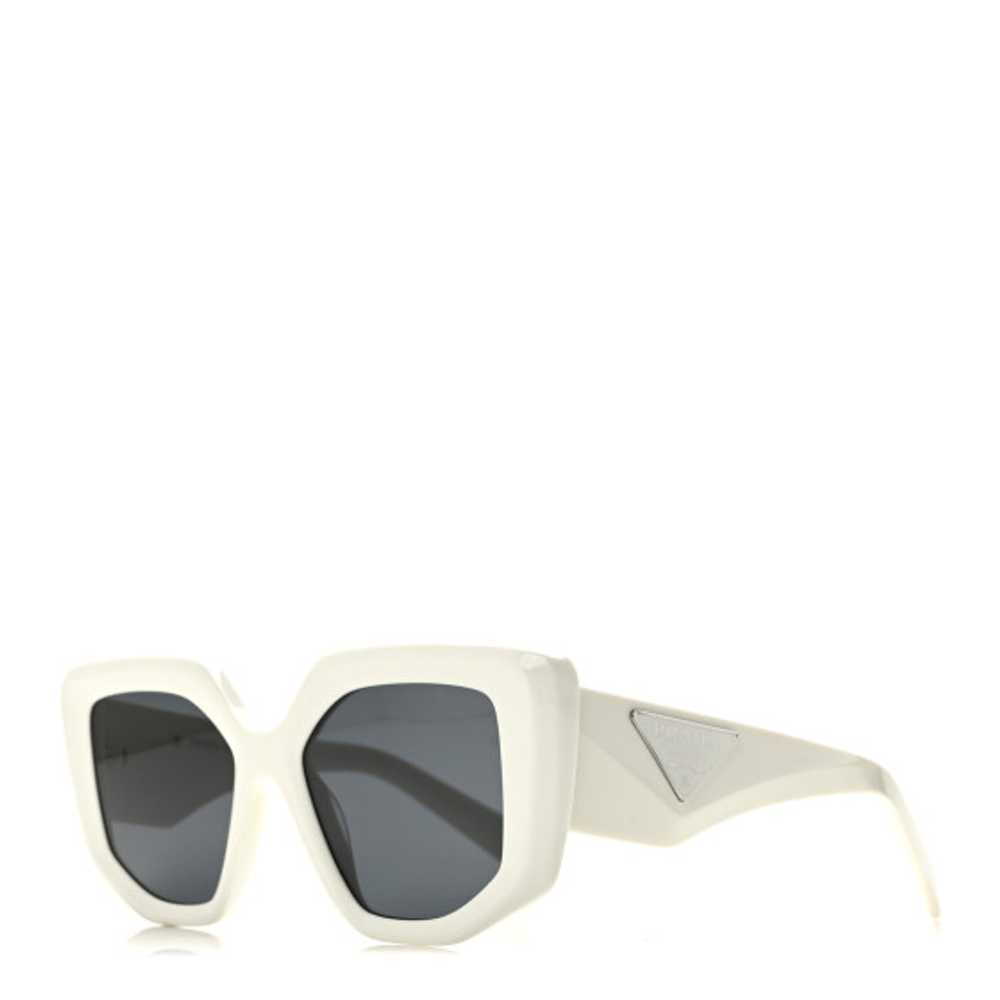 PRADA Acetate Symbole Sunglasses SPR 14Z Talc - image 1