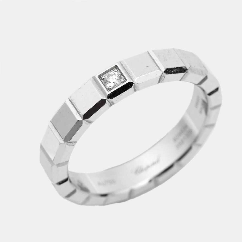 Chopard White gold ring - image 4