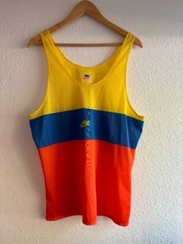 70’s/80’s Nike Block Color Track Tank (XL) | Used,