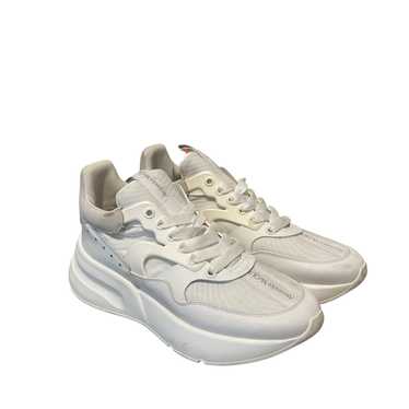 Alexander McQueen/Low-Sneakers/EU 41/Leather/WHT/… - image 1