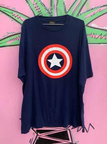 MARVEL CAPTAIN AMERICA SINGLE STITCHED TSHIRT - image 1