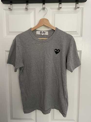 Comme Des Garcons Play CDG Play Grey T-shirt