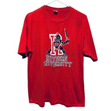 Velva Sheen Vintage Rutgers T Shirt - image 1