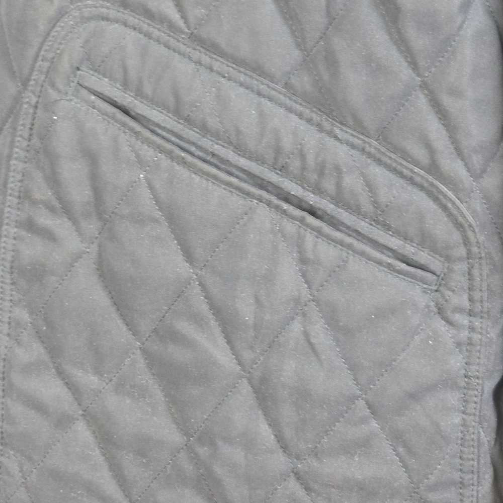 Burberry Burberry London Diamond Quilted Snap Coa… - image 3