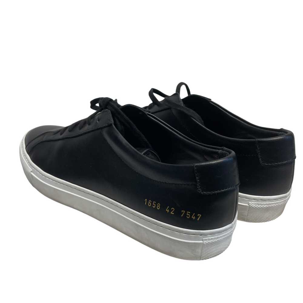 COMMON PROJECTS/Low-Sneakers/US 9/Leather/BLK/ - image 2