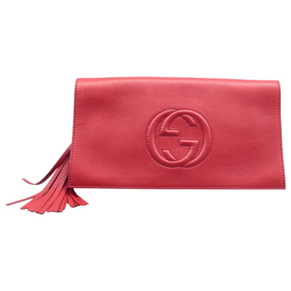 Gucci Soho leather clutch bag - image 1