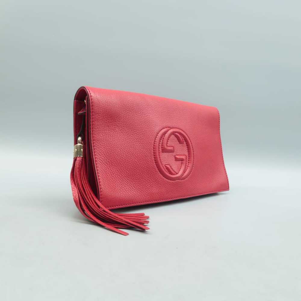 Gucci Soho leather clutch bag - image 2