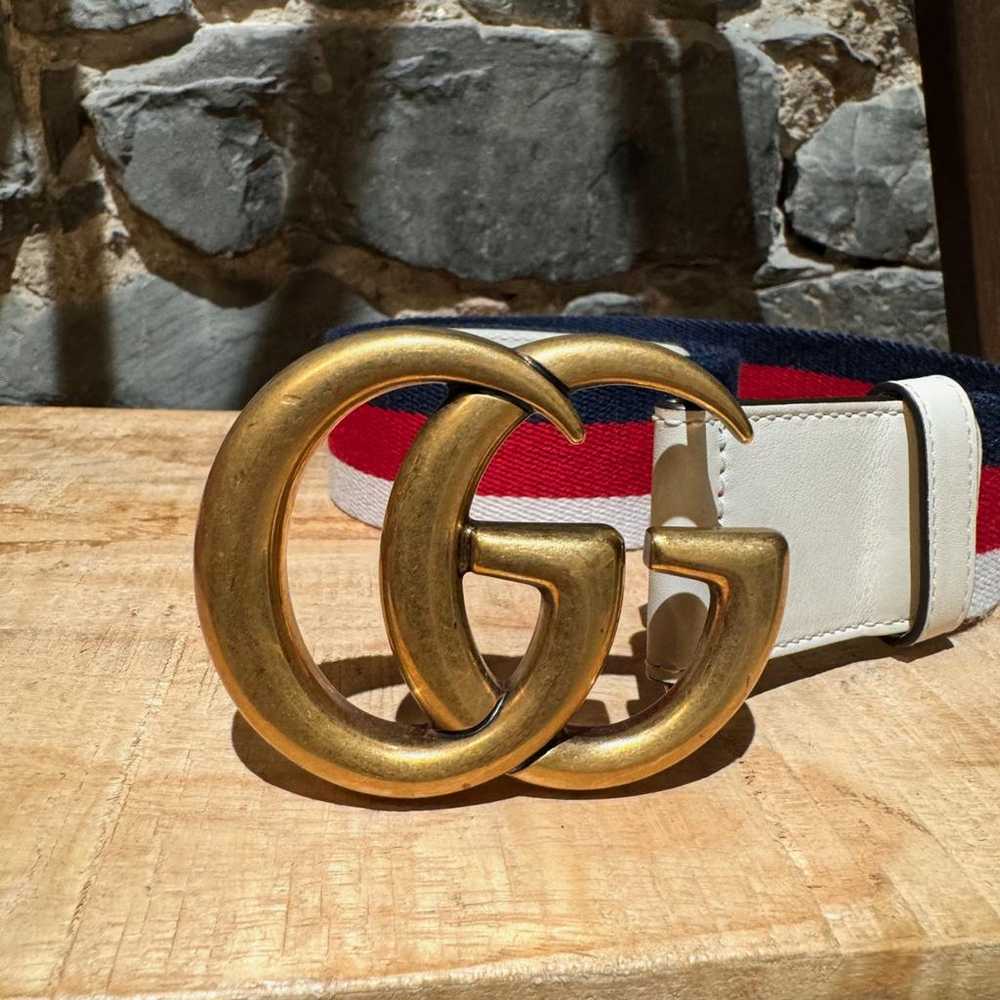 Gucci Gg Buckle cloth belt - image 5