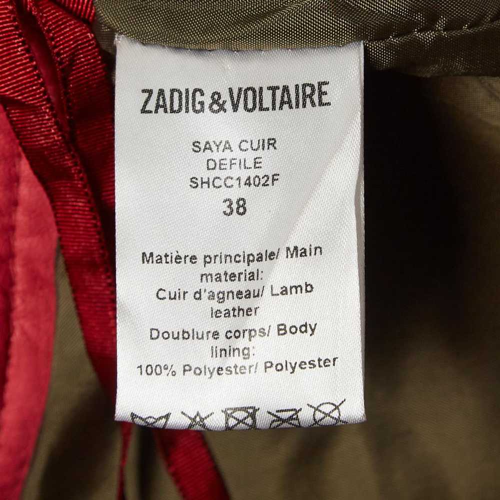 Zadig & Voltaire Leather shorts - image 5