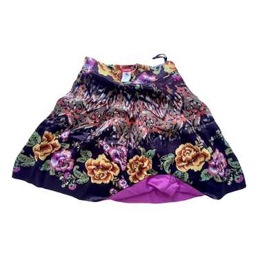 Chacok Silk mid-length skirt