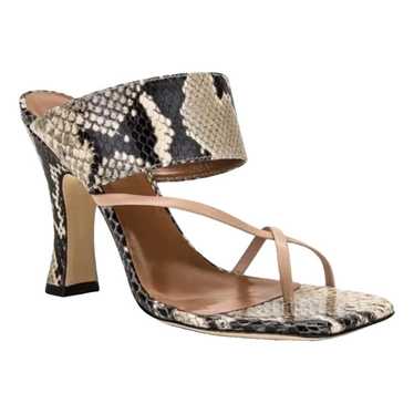 サンダル・ミュール PARIS TEXAS Women Sandals PX1233XPRPTNATURALE Beige Sandals – Paris Texas US