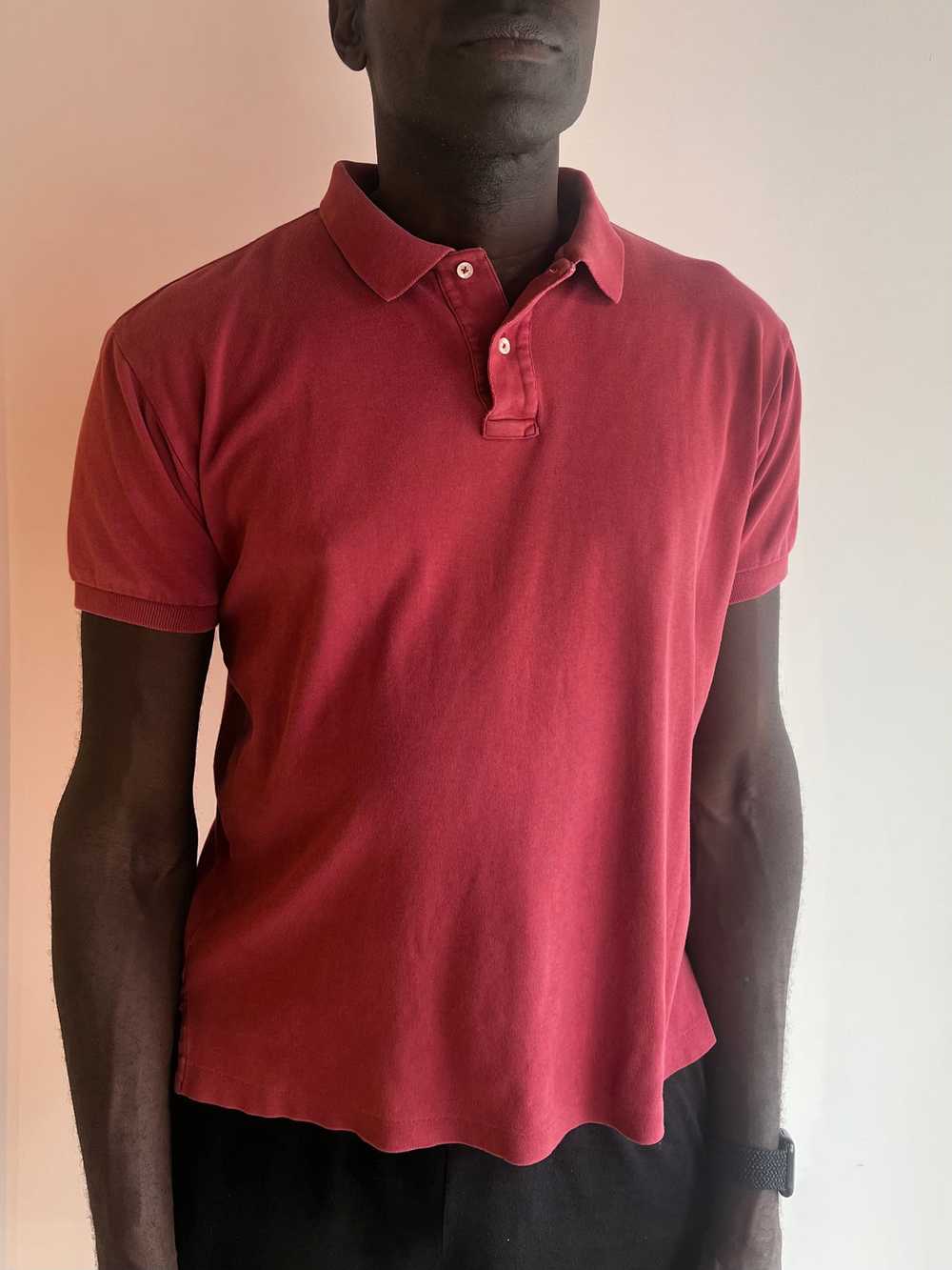 Red Polo Shirt by J. Crew - image 1