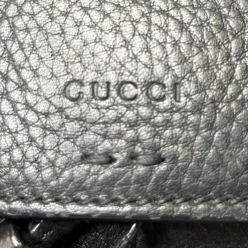 GUCCI Bamboo Tassel Shoulder Bag Leather Luxury B… - image 6