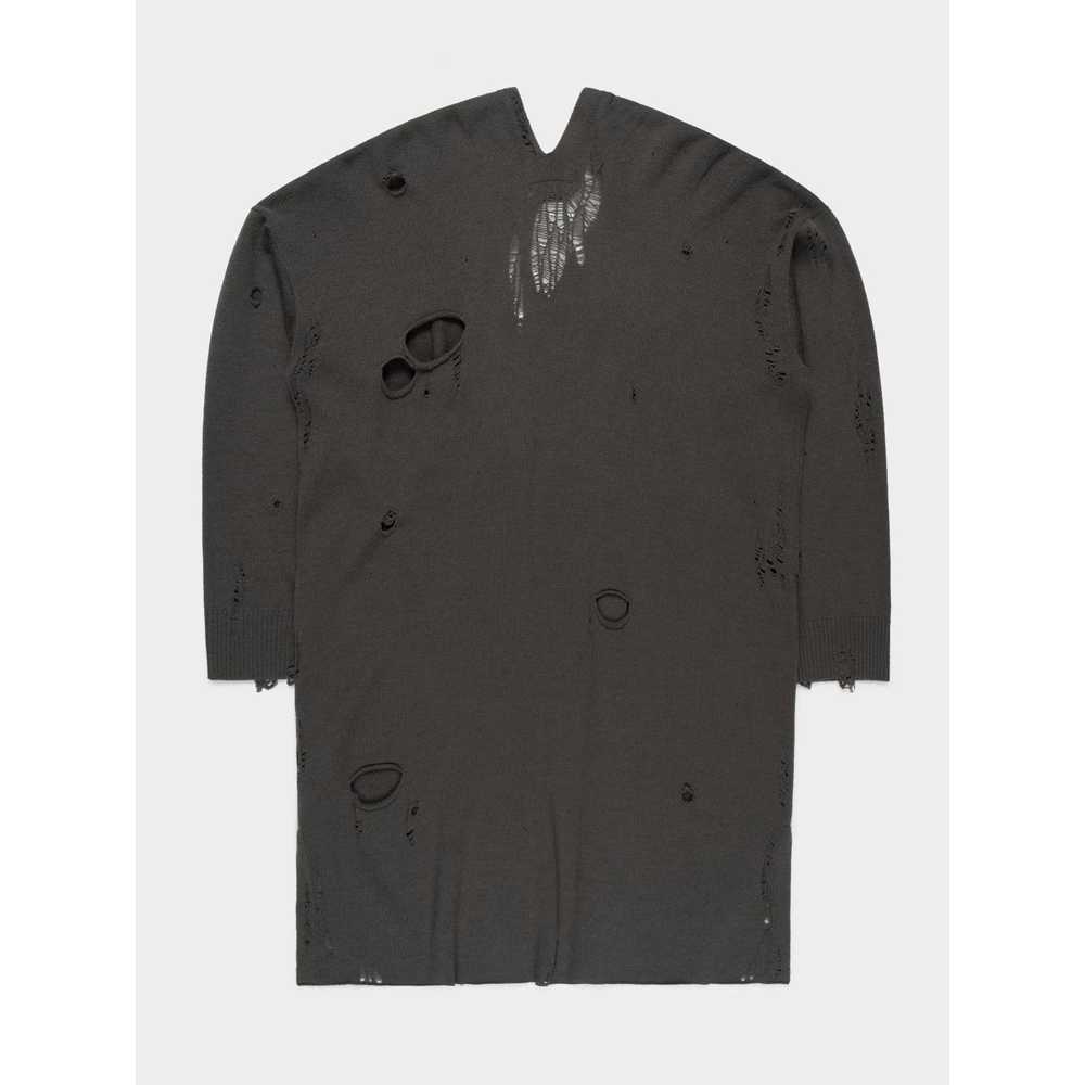 Yohji Yamamoto Plague Oversized Distressed Cardig… - image 3